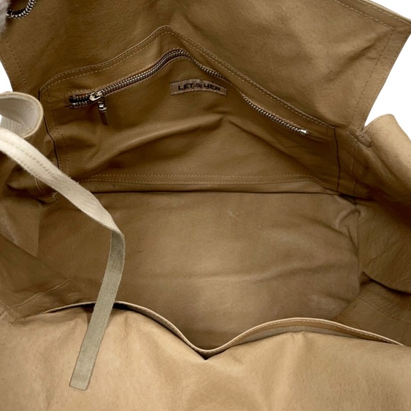 Let & Her Embossed Tote Handbag New - Picture 2 of 15